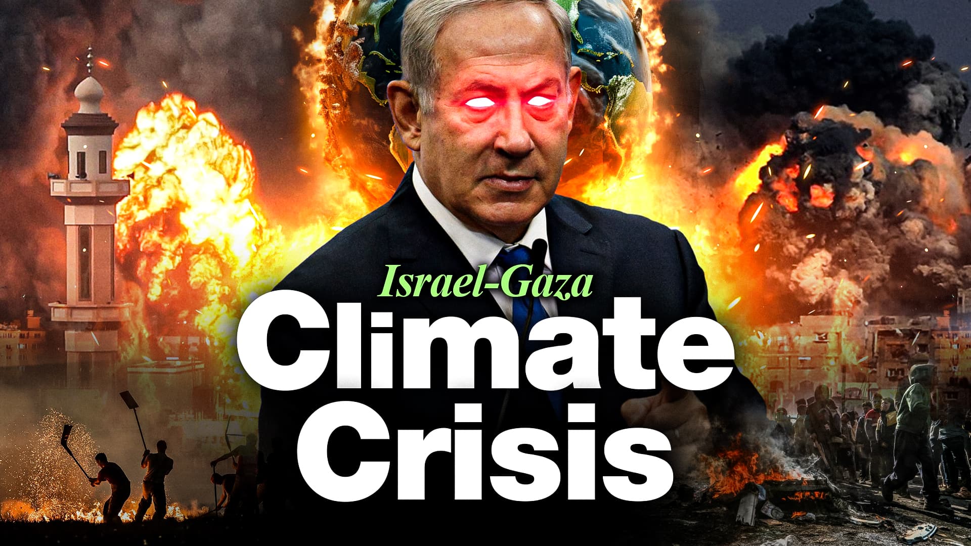 Gaza War Fuels Climate Crisis